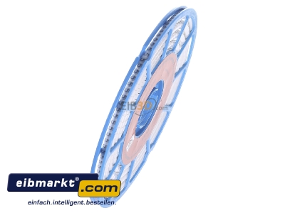 Ansicht oben rechts Weidmller CLI C 1-3 WS/SW 5 CD Leitermarkierer 3x4,2mm,weich,wei 