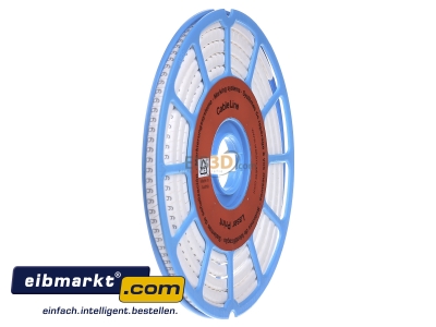 Ansicht rechts Weidmller CLI C 1-3 WS/SW 6 CD Leitermarkierer 3x4,2mm,weich,wei 
