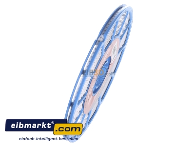 Ansicht oben links Weidmller CLI C 1-3 WS/SW 7 CD Leitermarkierer 3x4,2mm,weich,wei 