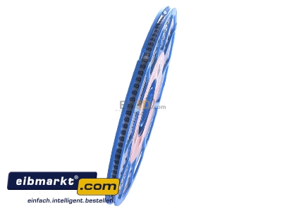 Ansicht oben links Weidmller CLI C 1-3 WS/SW B CD Leitermarkierer 3x4,2mm,weich,wei 