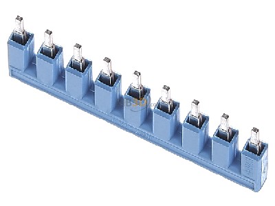 Ansicht oben hinten WAGO 2002-409/000-006 Kammbrcker 9-fach blau 