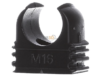 Back view OBO 2955 M16 SW Tube clamp 16mm 
