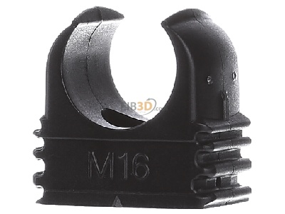 Ansicht hinten OBO 2955 M16 SW Quick-Schelle M16 