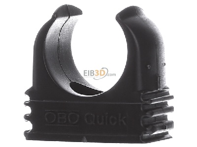 Front view OBO 2955 M20 SW Tube clamp 20mm 
