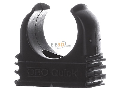 Frontansicht OBO 2955 M20 SW Quick-Schelle M20 
