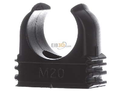 Back view OBO 2955 M20 SW Tube clamp 20mm 
