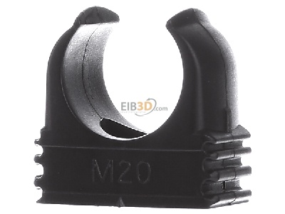 Ansicht hinten OBO 2955 M20 SW Quick-Schelle M20 