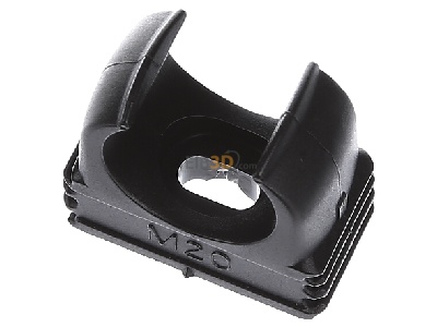 Ansicht oben hinten OBO 2955 M20 SW Quick-Schelle M20 