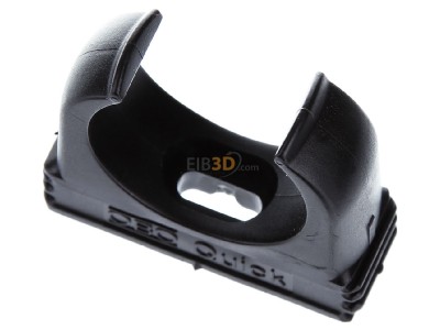 Top rear view OBO 2955 M32 SW Tube clamp 32mm 
