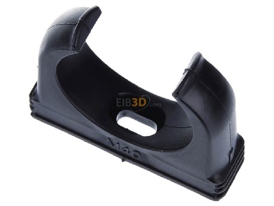 Ansicht oben hinten OBO 2955 M40 SW Quick-Schelle M40 