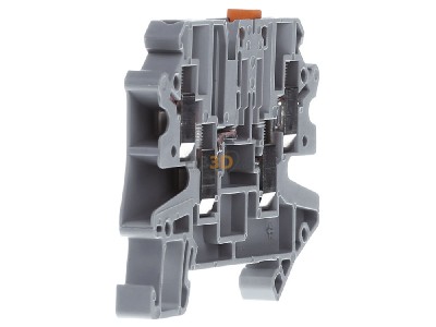 Ansicht links Phoenix UT 4-QUATTRO-MT P/P Durchgangsreihenklemme 0,14-6qmm, 6,2mm, gr 