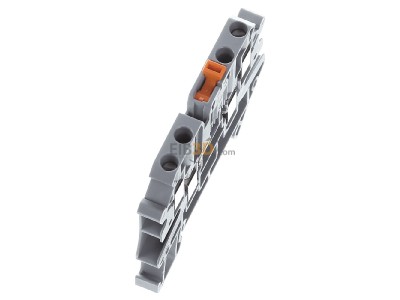 Ansicht oben links Phoenix UT 4-QUATTRO-MT P/P Durchgangsreihenklemme 0,14-6qmm, 6,2mm, gr 