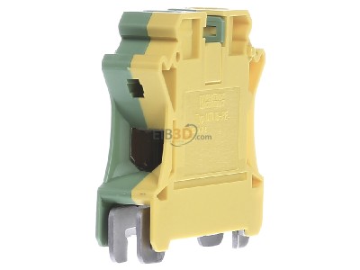 View on the right Phoenix UTI 16-PE Ground terminal block 1-p 12,2mm 
