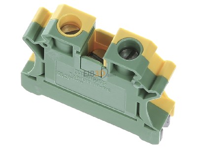 View up front Phoenix UTI 16-PE Ground terminal block 1-p 12,2mm 
