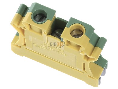 Top rear view Phoenix UTI 16-PE Ground terminal block 1-p 12,2mm 
