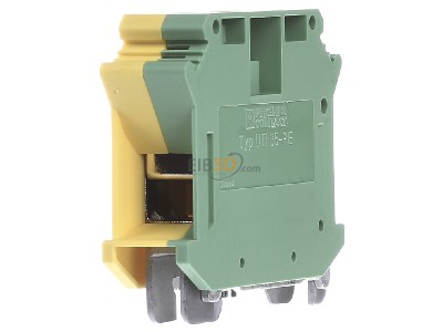 View on the right Phoenix UTI 35-PE Ground terminal block 1-p 15mm 

