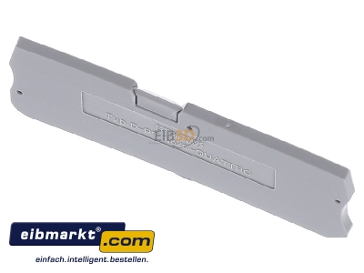 View up front Phoenix Contact 3208375 End/partition plate for terminal block
