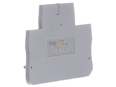 View on the left Phoenix Contact D-PTTB 1,5/S End/partition plate for terminal block 

