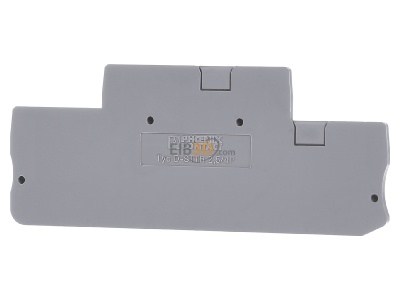 Front view Phoenix D-STTB 2,5/4P End/partition plate for terminal block 
