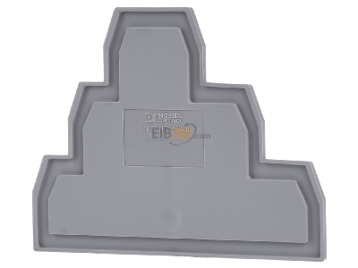 Front view Phoenix D-UT 2,5-3L End/partition plate for terminal block 
