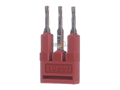 Front view Phoenix FBS 3-3,5 Cross-connector for terminal block 3-p 
