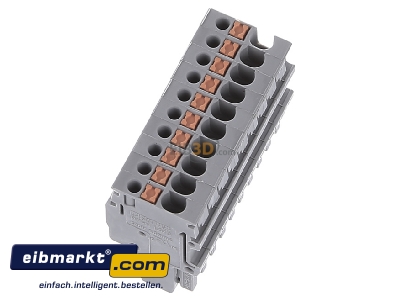 View top left Phoenix Contact 3212594 Terminal block connector 10 -p 17,5A
