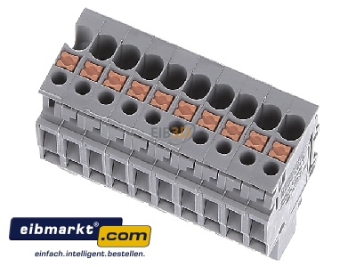 Top rear view Phoenix Contact 3212594 Terminal block connector 10 -p 17,5A
