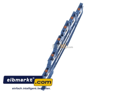 Ansicht oben links Phoenix Contact PT 1,5/S-3L BU Mehrstock-Klemme 