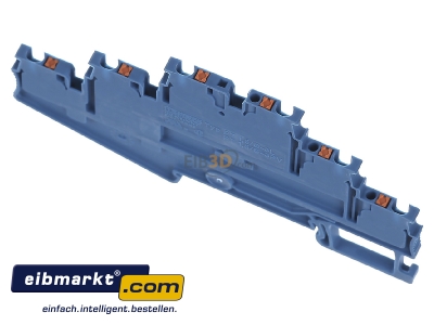 Ansicht oben hinten Phoenix Contact PT 1,5/S-3L BU Mehrstock-Klemme 