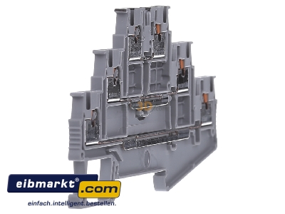 Ansicht links Phoenix Contact PT 1,5/S-3PV Mehrstock-Klemme 