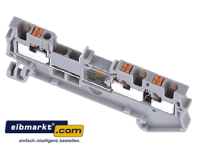Ansicht oben vorne Phoenix Contact PT 1,5/S-TWIN Durchgangsreihenklemme 