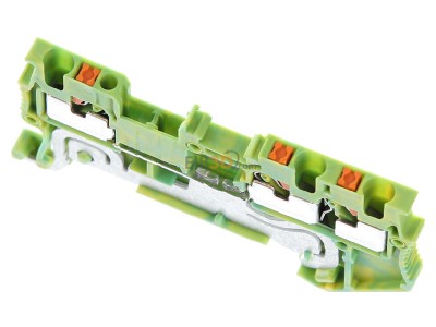 Ansicht oben vorne Phoenix PT 1,5/S-TWIN-PE Schutzleiter-Reihenklemme 