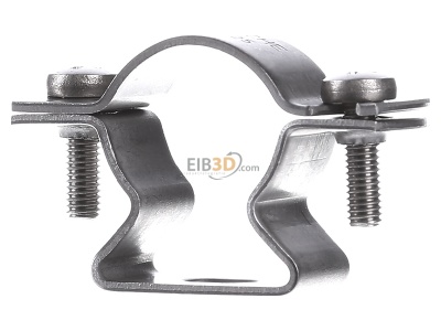 Front view Frnkische VSG-E 25 Clamp for cable tubes 25mm 
