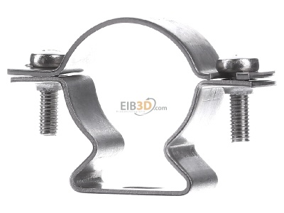 Front view Frnkische VSG-E 32 Clamp for cable tubes 32mm 
