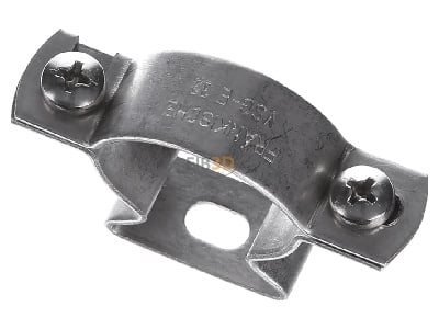 Top rear view Frnkische VSG-E 32 Clamp for cable tubes 32mm 
