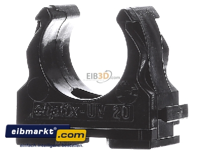 Front view Frnkische 22571020 Tube clamp 20mm
