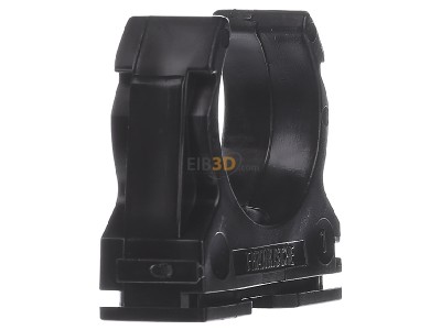Ansicht rechts Frnkische clipfix-UV 32 sw Kunststoff-Klemmschelle UV-stabilisiert 