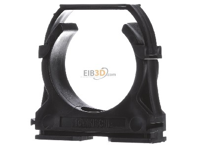 Back view Frnkische clipfix-UV 40 sw Clamp for cable tubes 40mm 
