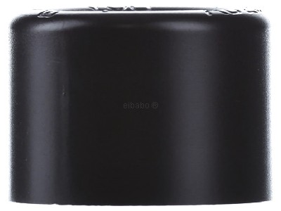 Front view Flexa RQA AD28.5 sw Terminal sleeve for protective hose 
