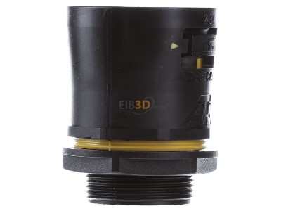 Ansicht links ABB AT34/M32/A/BLY Schlauchverschraubung gerade 34mm M32 