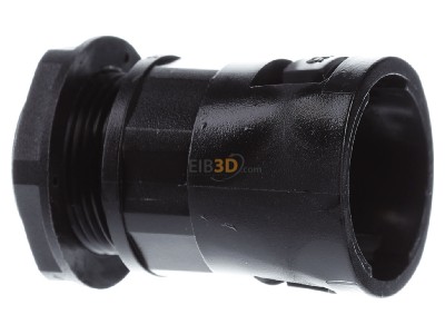 View on the left ABB AL25/M25/A/BL Straight connector for corrugated hose 
