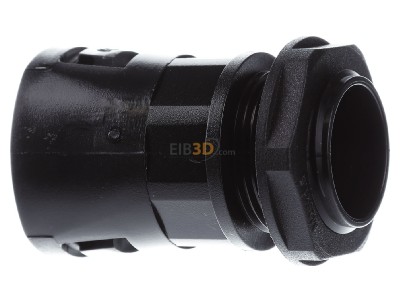 View on the right ABB AL25/M25/A/BL Straight connector for corrugated hose 
