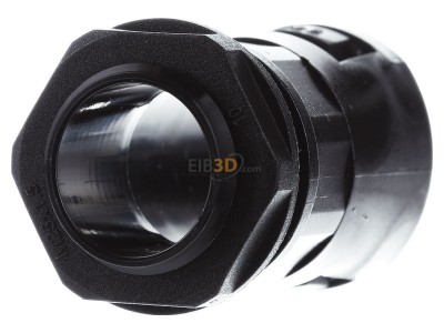 Back view ABB AL25/M25/A/BL Straight connector for corrugated hose 
