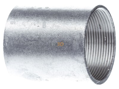 View on the right Frnkische AMG-E 40 Conduit coupling 40mm 
