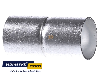 View on the left Frnkische AMS-E 32 Coupler for installation tubes 32mm 
