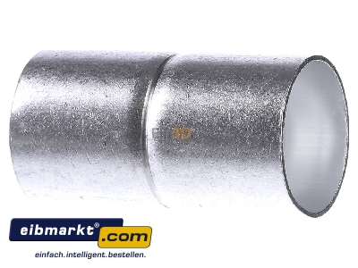 Ansicht links Frnkische AMS-E 40 Aluminium-Steckmuffe 