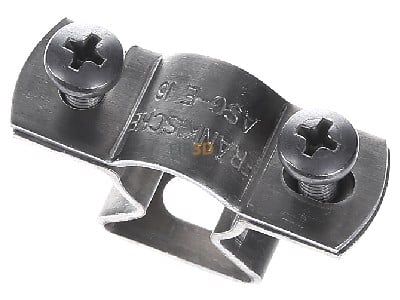 Top rear view Fränkische ASG-E 16 Clamp for cable tubes 16mm 
