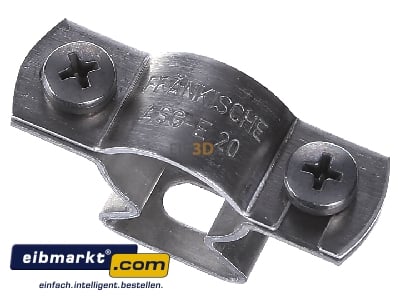 View up front Fränkische ASG-E 20 Clamp for cable tubes 20mm - 
