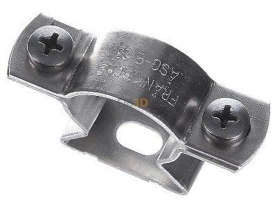 Ansicht oben hinten Frnkische ASG-E 25 Aluminium-Abstandschelle VDE 0605, 4456 