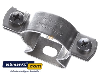 Top rear view Fränkische 20975032 Clamp for cable tubes 32mm
